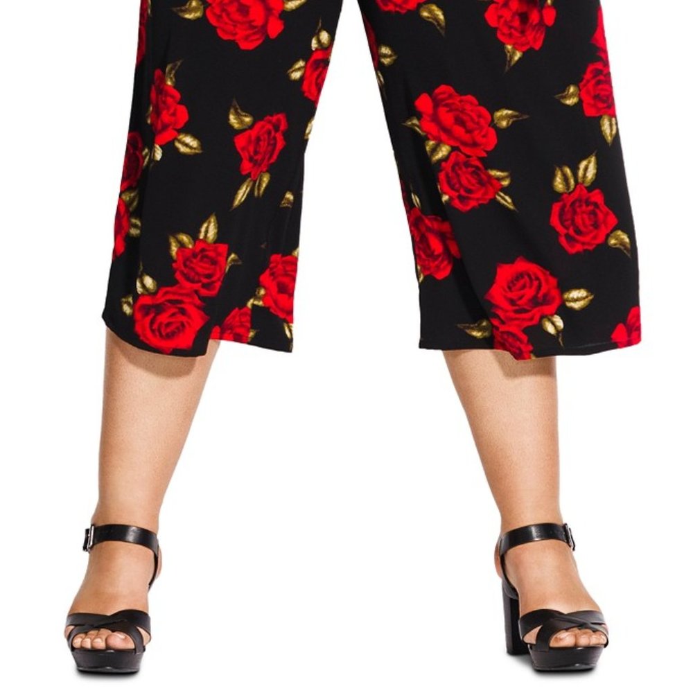 NWT City Chic Rose Liaison Jumpsuit - Picture 7 of 7
